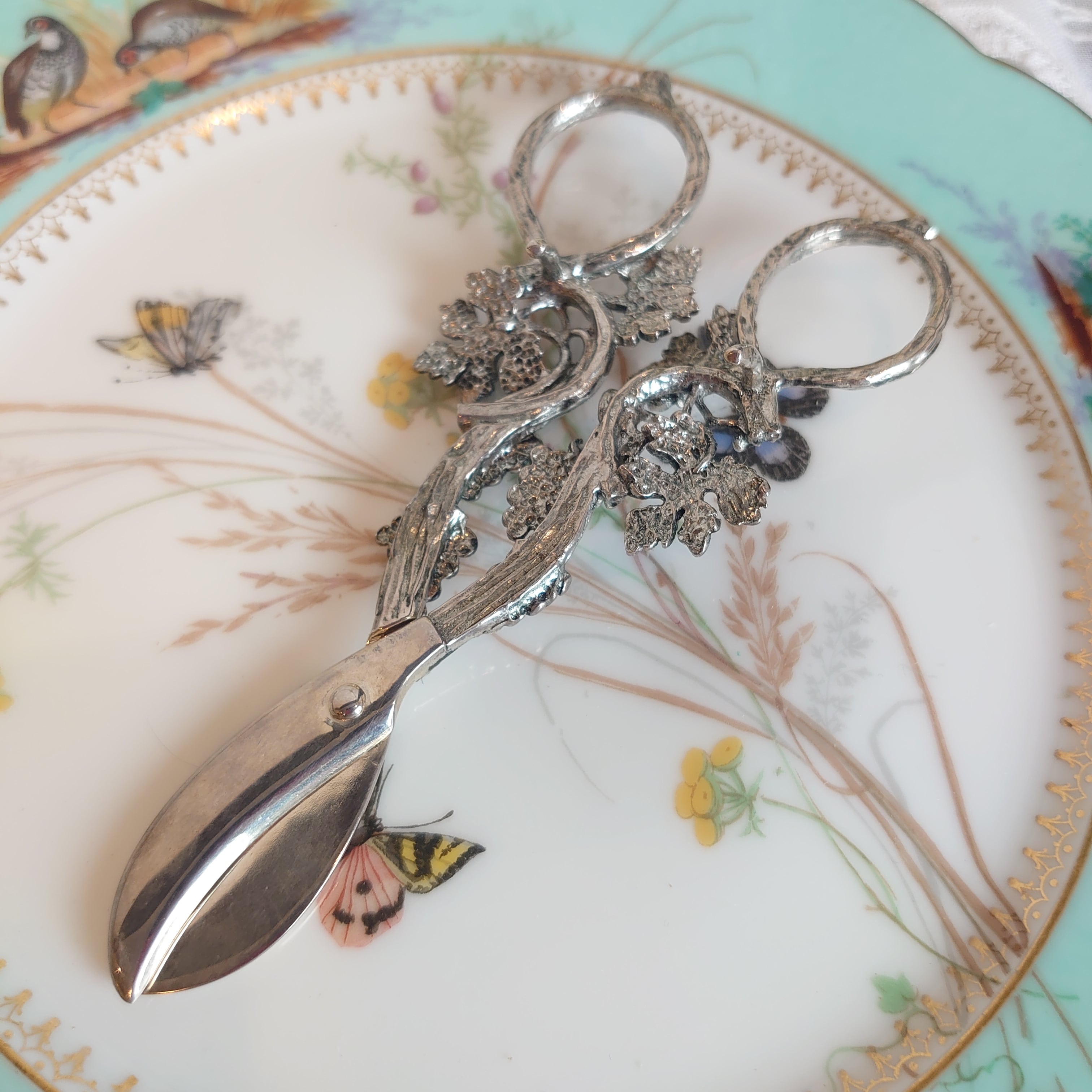 スターリングシルバー グレープシザー | アンティークショップ リベルテ