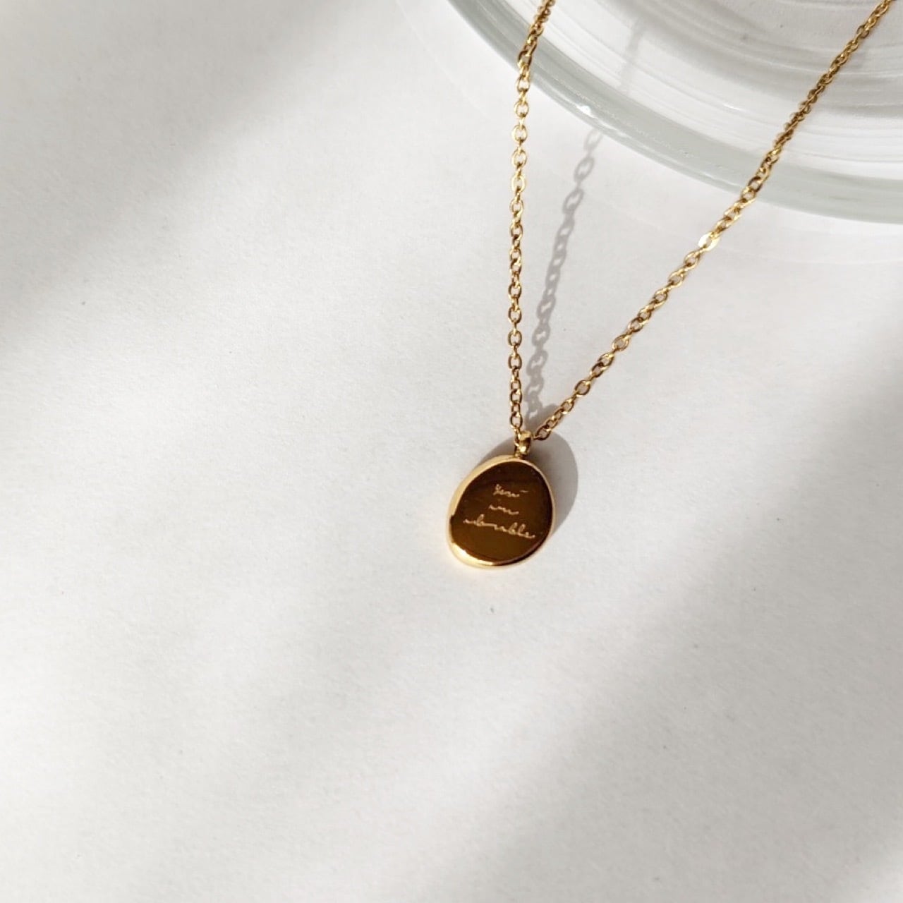 【3回目の再入荷】alphabet necklace 316L  /  アルファベット ネックレス