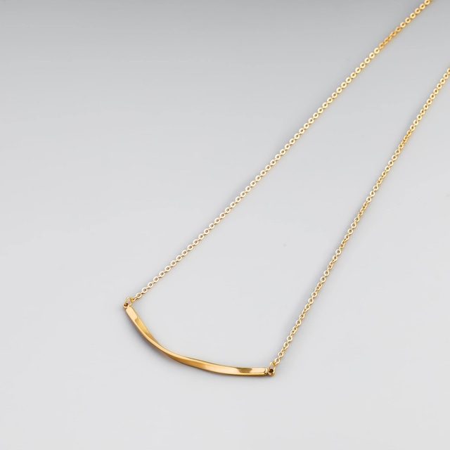 316L twist bar necklace  #n90