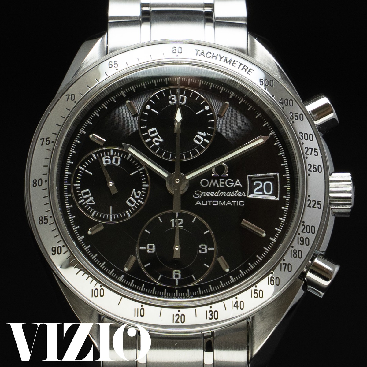 OMEGA オメガ 3513.50 スピードマスター デイト 黒文字盤 箱 保証書  