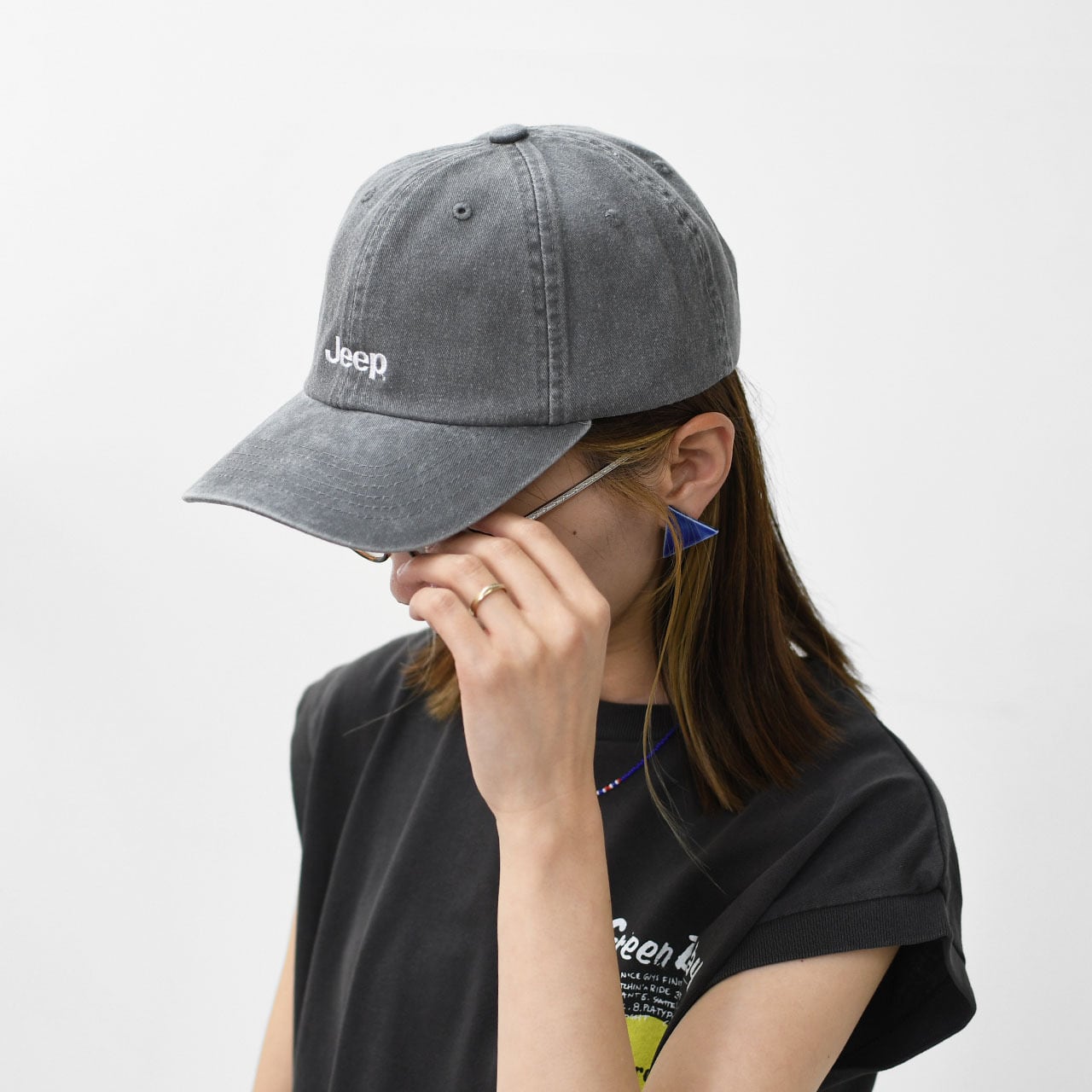 GOOD ROCK SPEED [グッドロックスピード] JEEP Logo Cap [25JEP106C