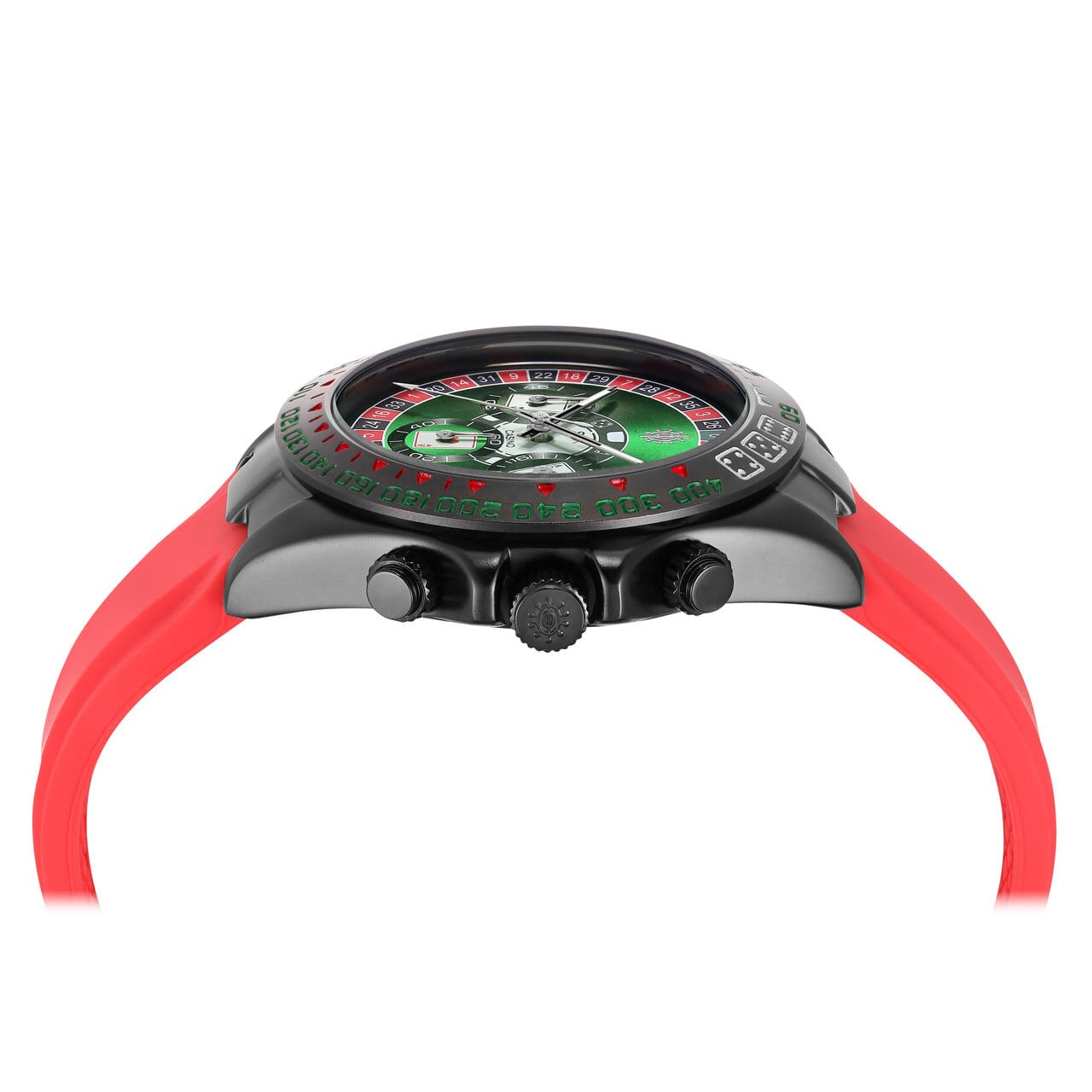 変態高級腕時計 OMECO(おめこ) OMEX DENMA クロノグラフ 時計 レビュー特典付き】OMEX DENMA オ・マン シルバー クロノグラフ 男性用