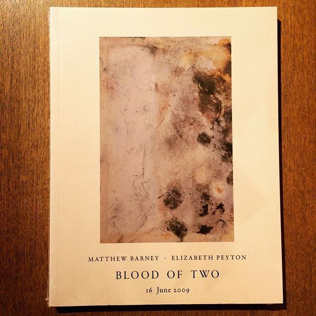 作品集「Blood of Two／Matthew Barney、Elizabeth Peyton」 - 画像1