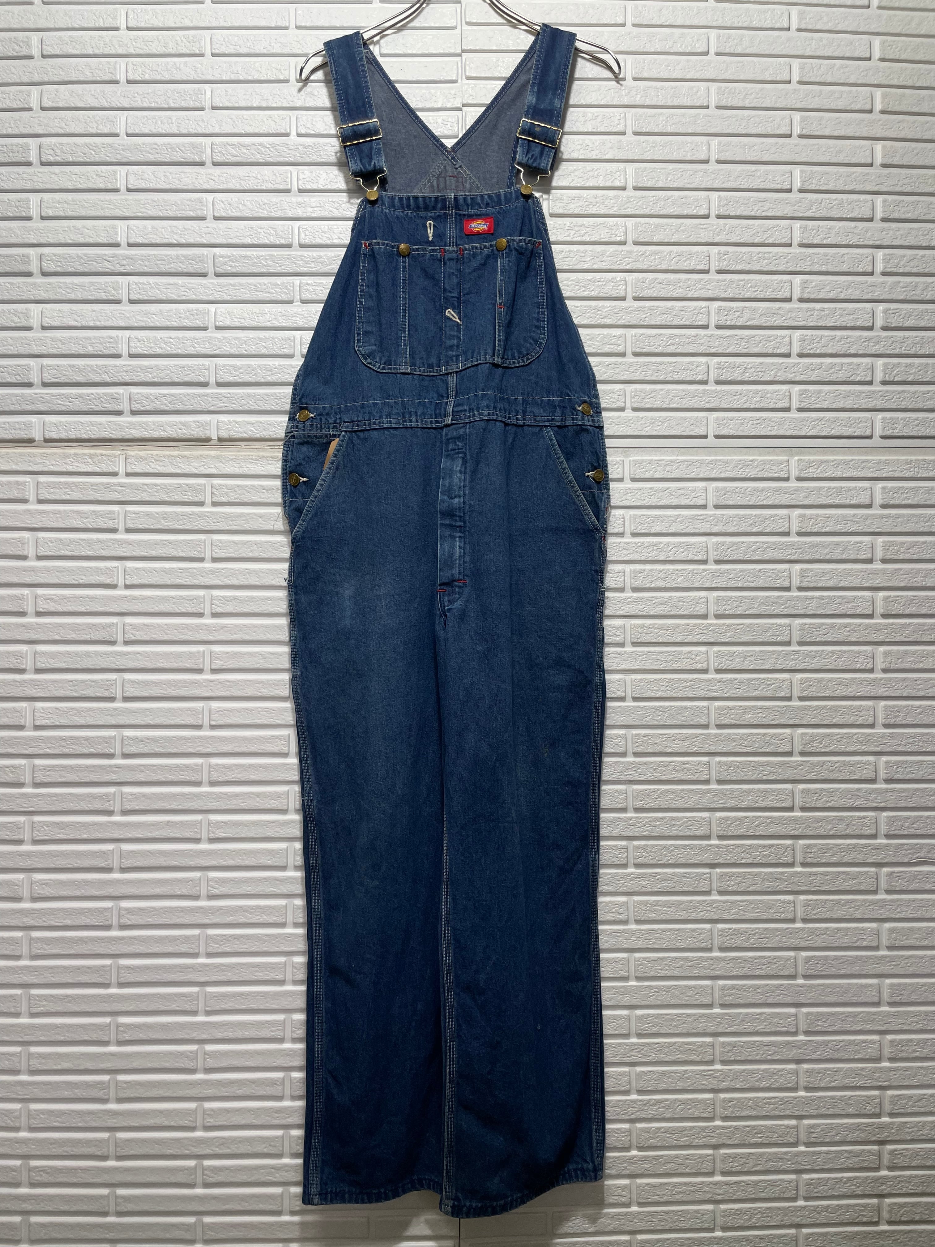 Dickies オーバーオール　36×30 デニム　ブルー　 | 古着屋OLDGREEN powered by BASE