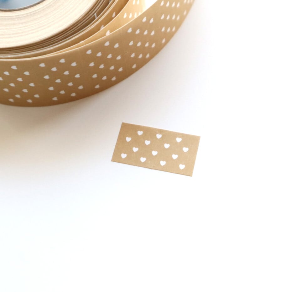 forme. ハート・ラテ 強粘着 ラベラーシール FO02