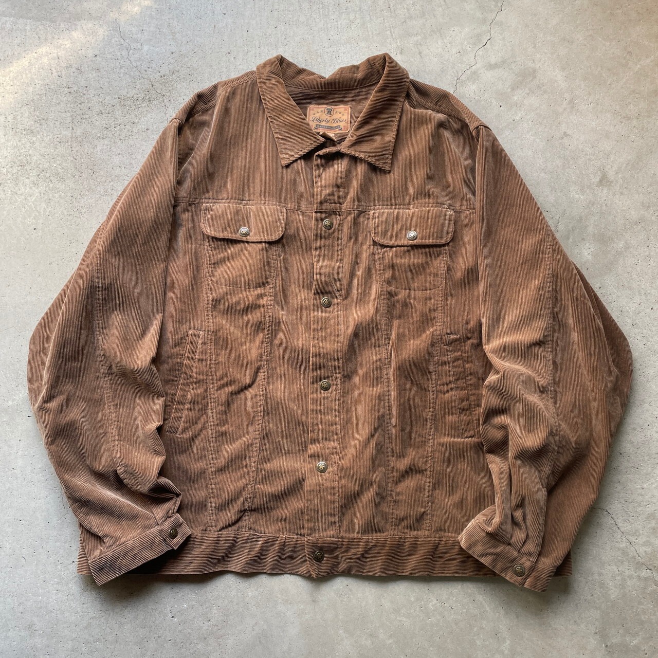 90年代 Liberty Blues トラッカージャケット コーデュロイ メンズ4XL 