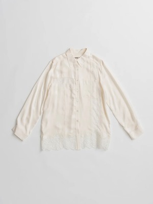 【26AW | WOMEN】PRANK PROJECT プランクプロジェクト / レースシャツ / Random Lace Shirt. 31262315601