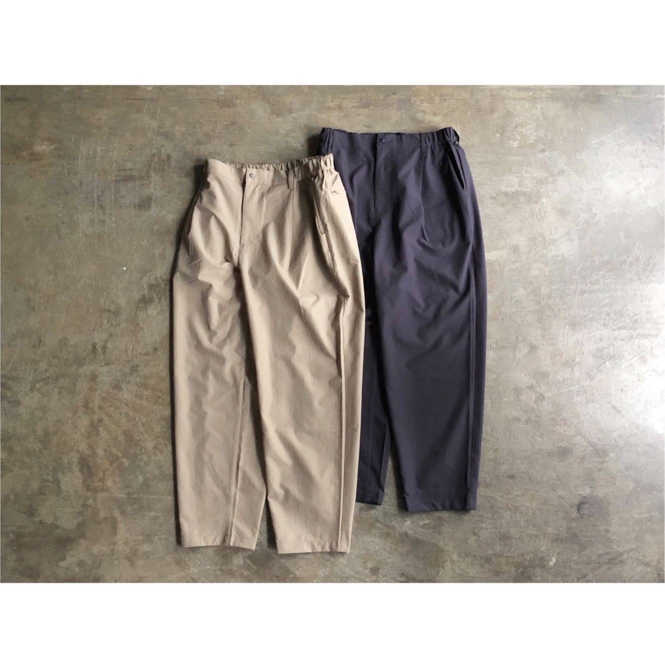 NANGA (ナンガ) Air Cloth Comfy Tuck Tapered Pants | AUTHENTIC Life