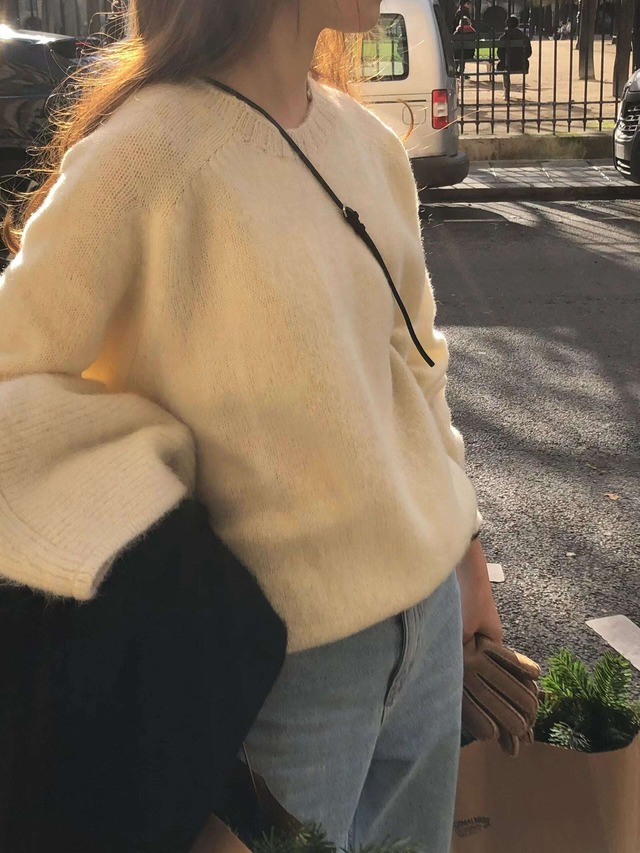 [OUNCE] rozy brush  knit (即納)