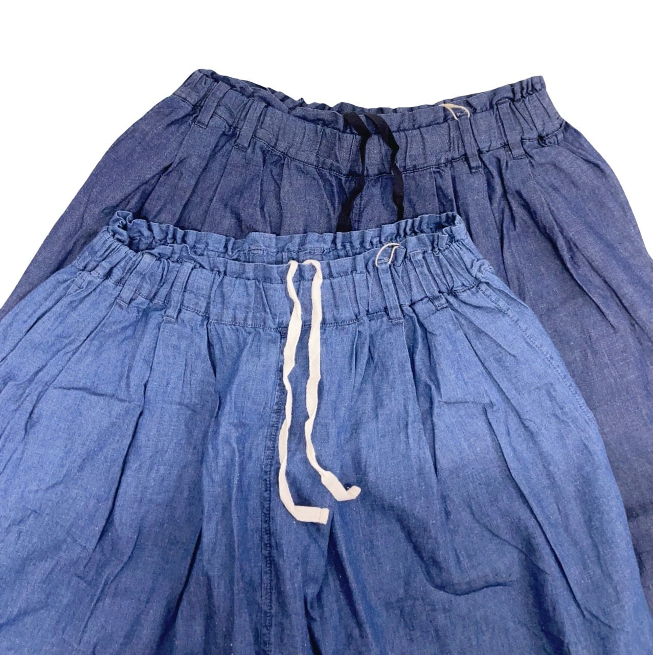 tumugu】4.5ozコットンリネンデニムパンツ / TB26208 | syozikiya