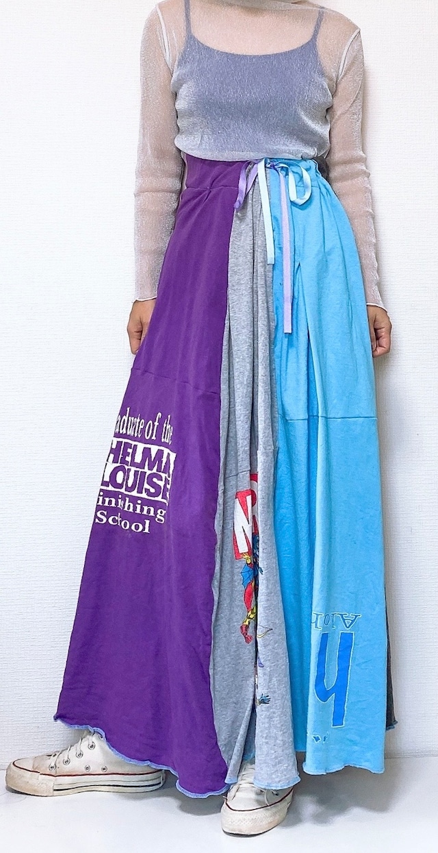 remake maxi skirtムービーtee