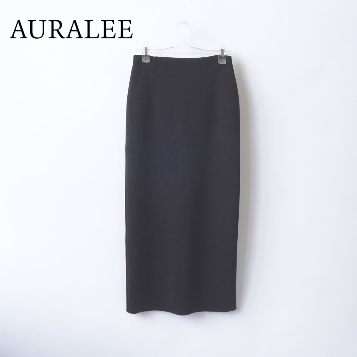 AURALEE/オーラリー・DOUBLE FACED SILK COTTON KNIT SKIRT | a flat shop