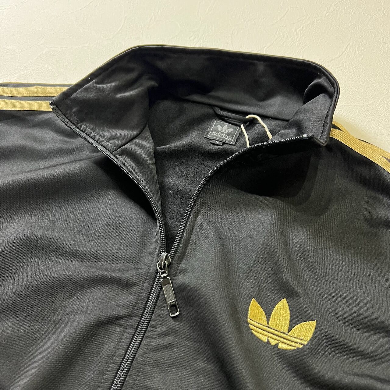 【激レア】アディダス ファイヤーバード トラックジャケット 黒 黄色 M 90s adidas ファイヤーバード トラックジャケット ジャージ アディダス