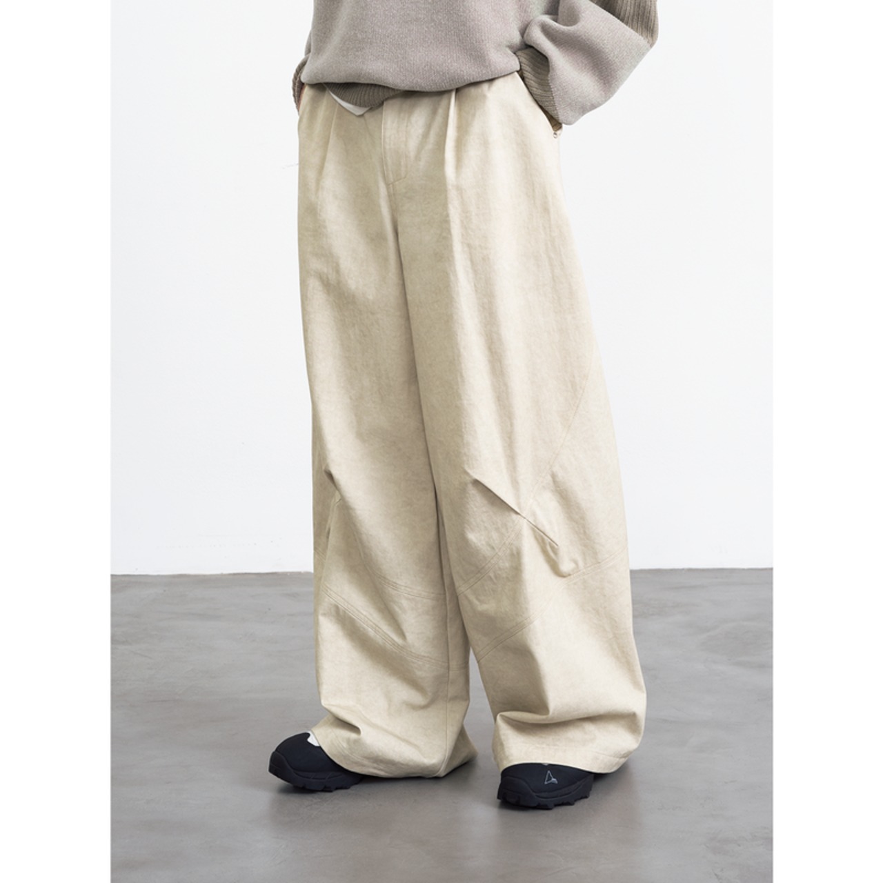 ニーアクセントリラックスパンツ　961