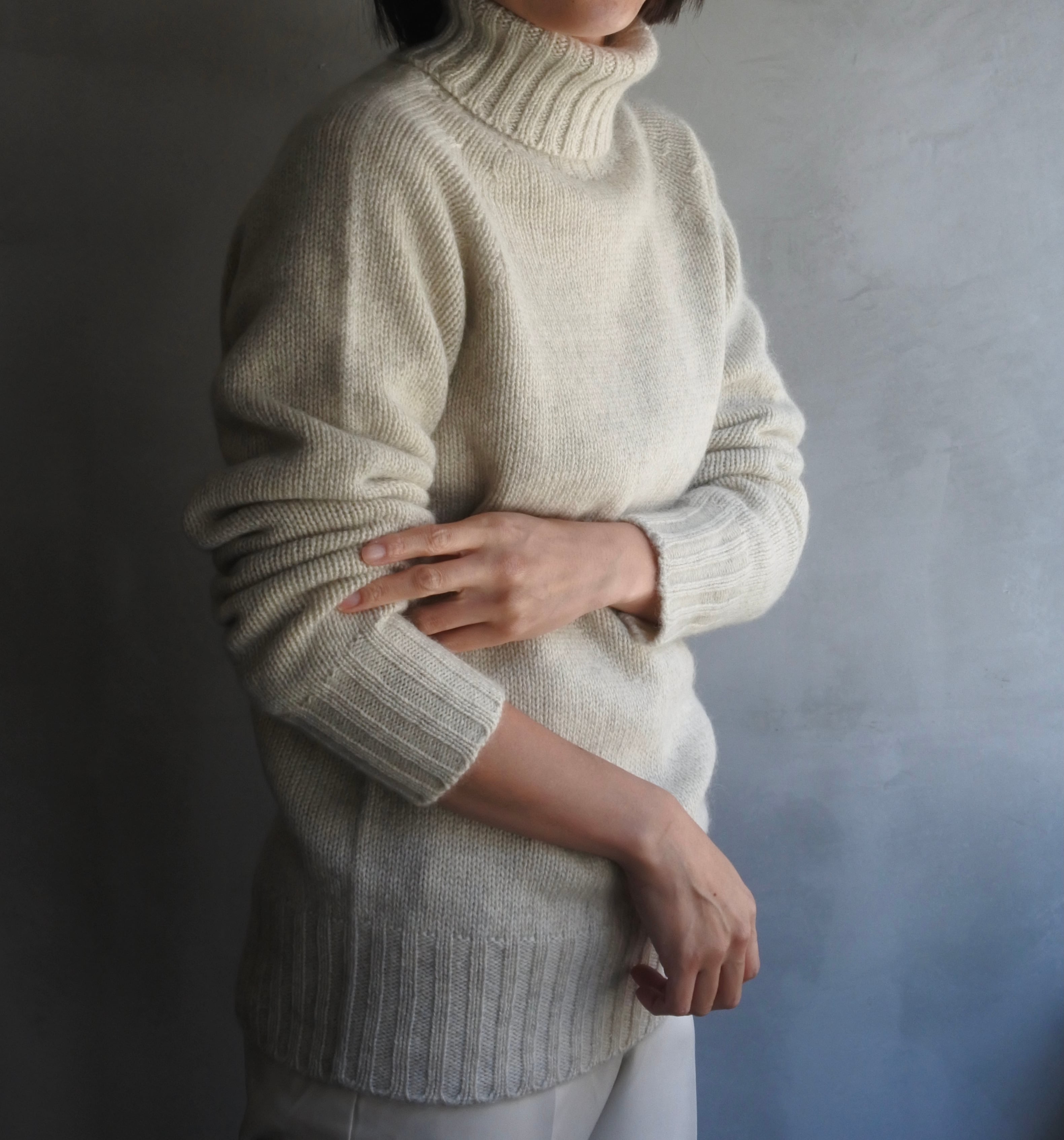 eleven 2nd｜イレブンセカンド｜ヤクタートルネックセーター