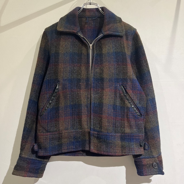 40s Wool Ombre Sports Jacket 40年代 ウール オンブレ スポーツジャケット スポジャケ 38〜40位