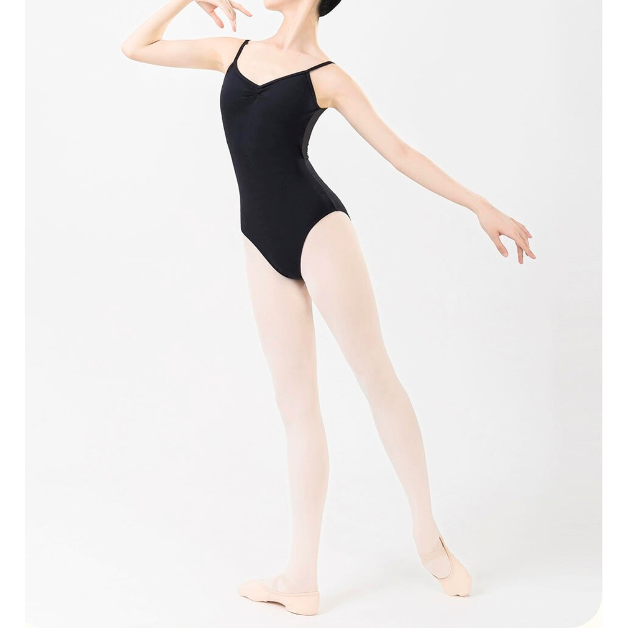 クロスメッシュ キャミソールレオタード 3色展開 L1008