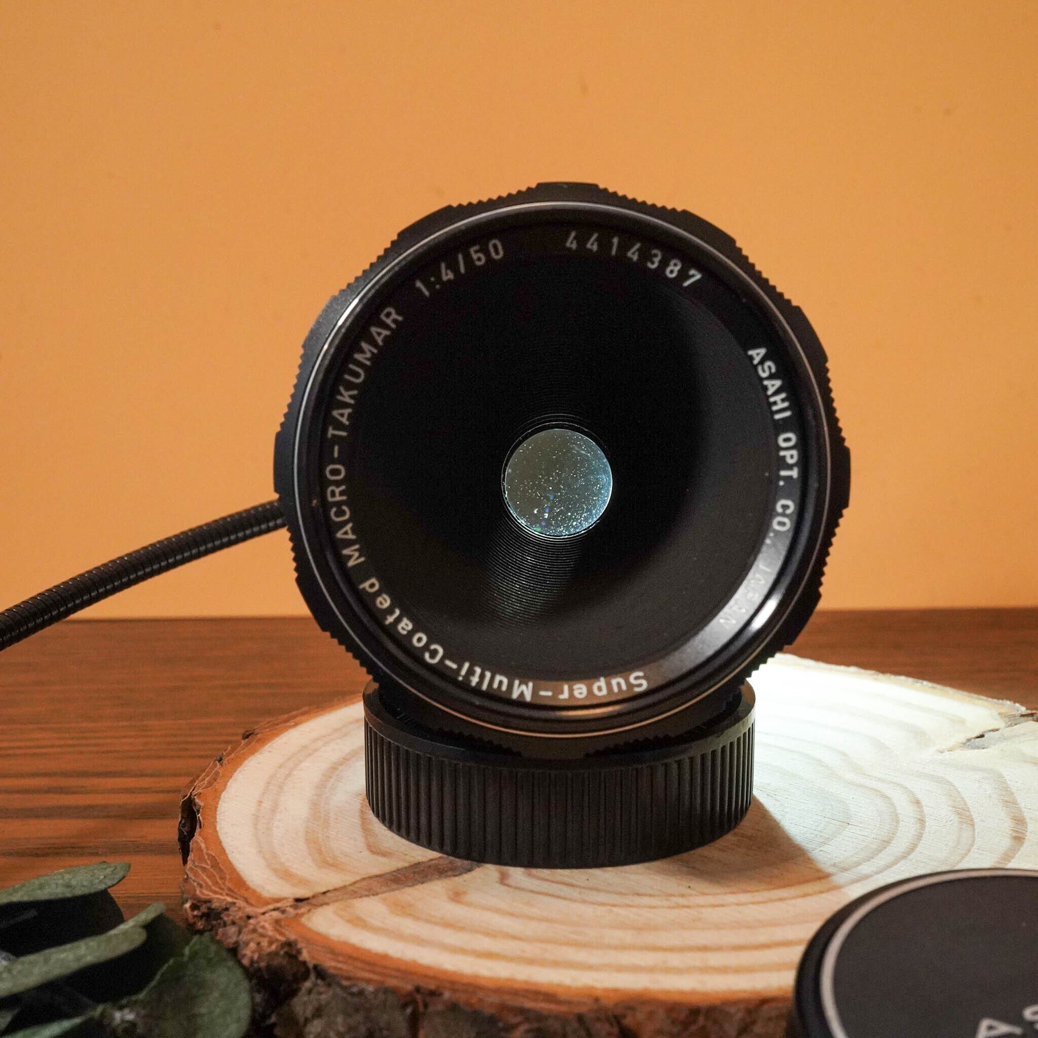 特上品 希少マクロタクマー】SMC macro Takumar 50mm f4 | Macha Cameras
