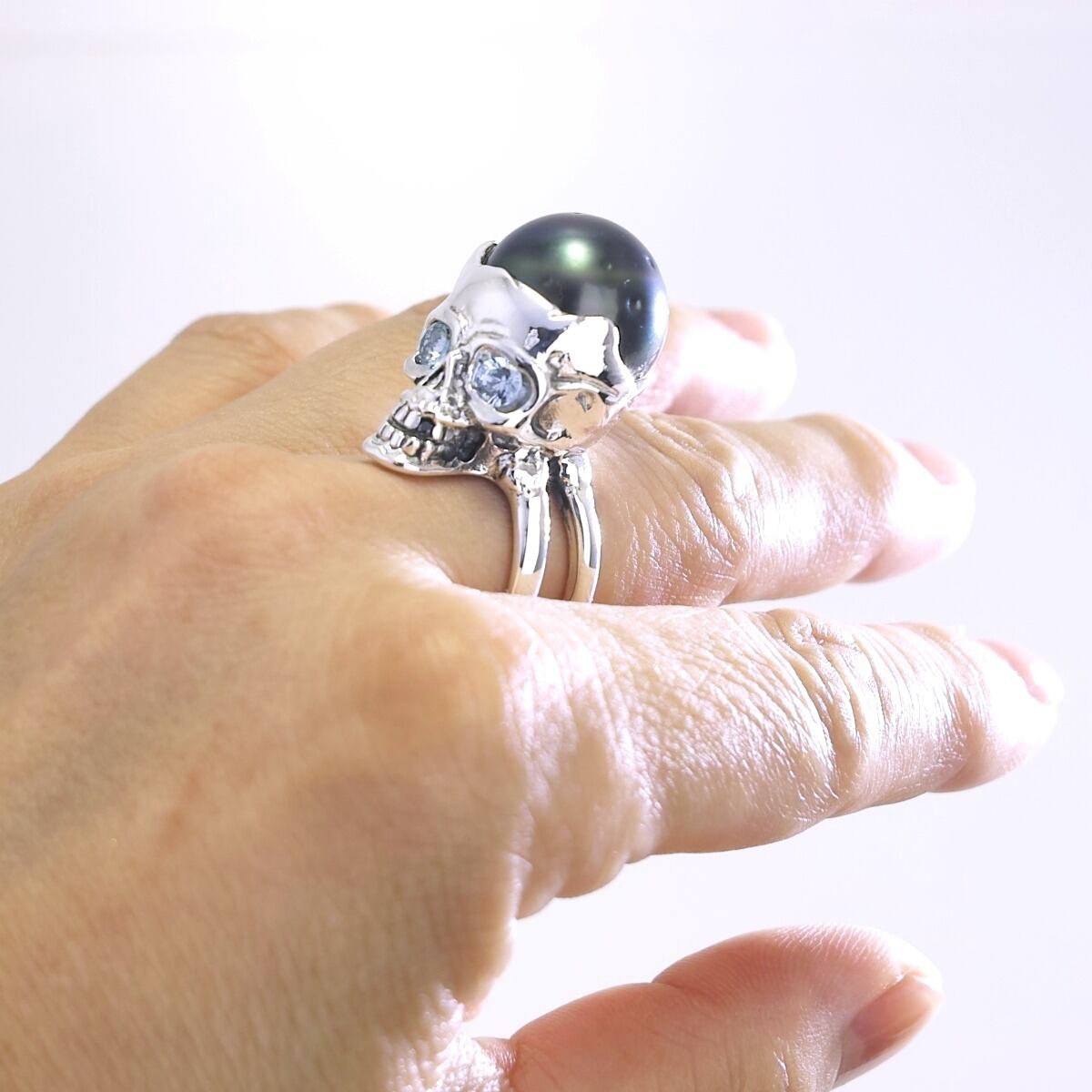 スカルリング『がしゃどくろ』 歌川国芳へのオマージュ | inGod jewels
