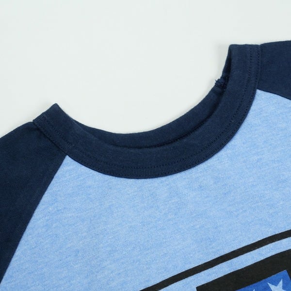 Size【L】 TENDERLOIN テンダーロイン T-RAGLAN-A NAVY ラグランロンT