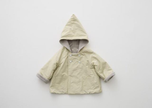 【 eLfin Folk 26AW 】 eLf Coat "コート" / ivory / 90-100cm