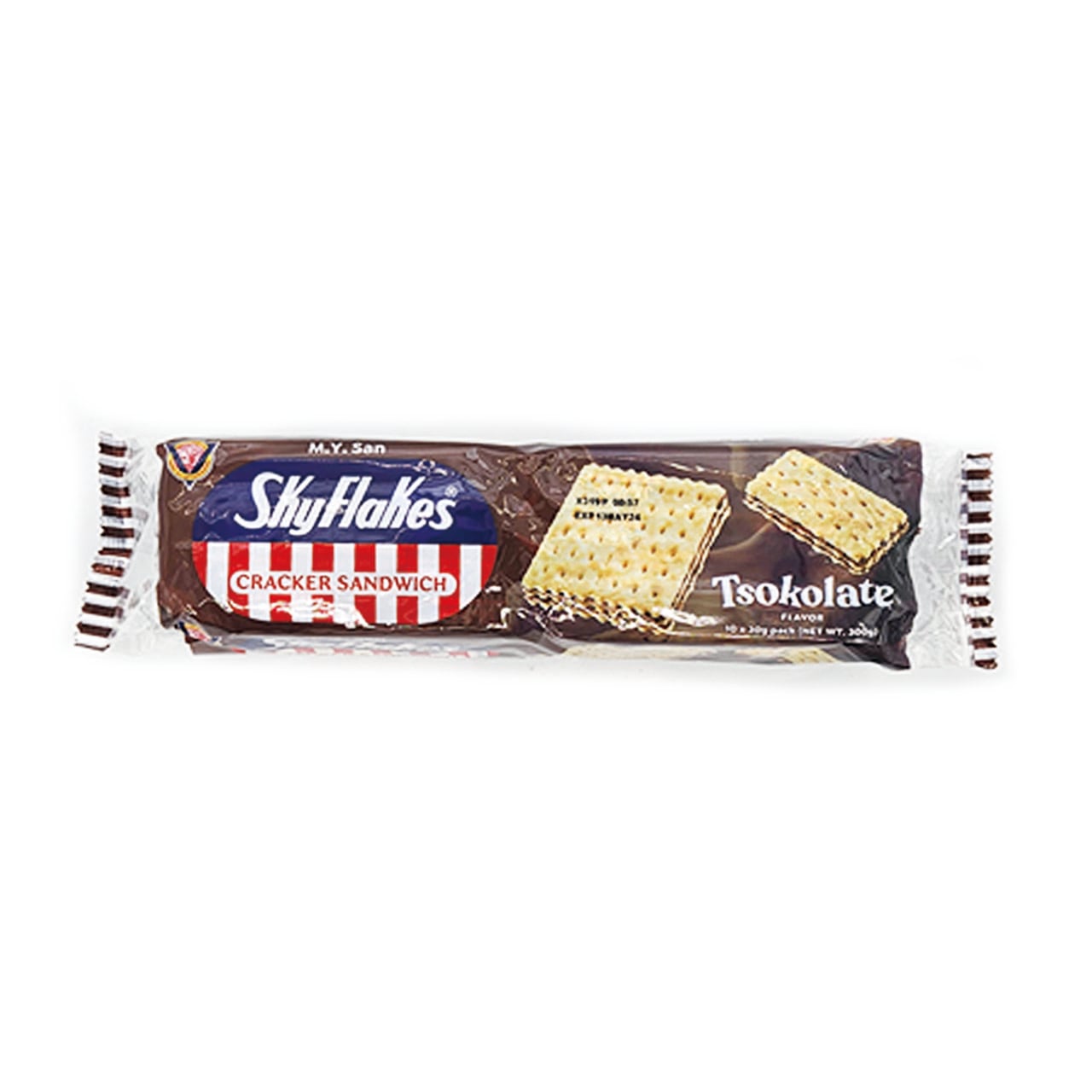 SKYFLAKES CRACKERS TSOKOLATE(CHOCOLATE) 10pcs×30g (300g) 【スカイフレークス クラッカー チョコレート】