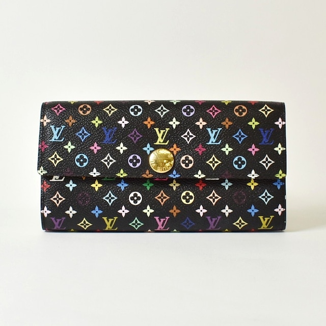 LOUIS VUITTON ルイヴィトン マルチカラー ポルトフォイユ サラ 長財布 ウォレット M93748 ノワール×ピスタッシュ LOUIS VUITTON ルイヴィトン マルチカラー ポルトフォイユ サラ 長財布 ウォレット M93748 ノワール×ピスタッシュ