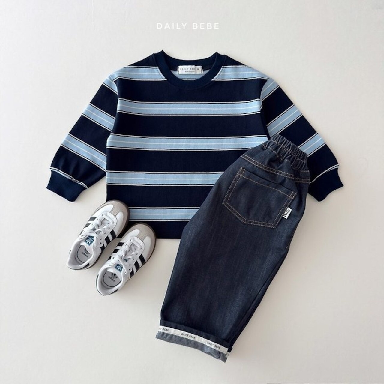 韓国子供服 / 26Autumn / 〖取寄〗DAILYBEBE / you & me MTM / キッズ服 / ジュニア服 / 秋服 *XS~JL*