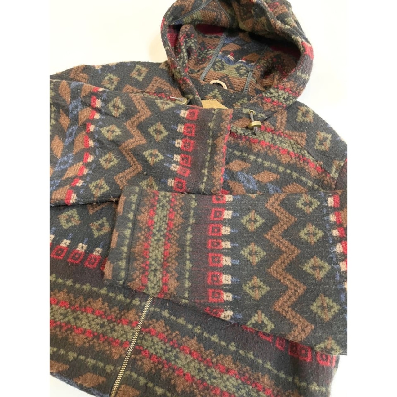 80s Woolrich BLANKET JACKET MADE IN USA  Size L程