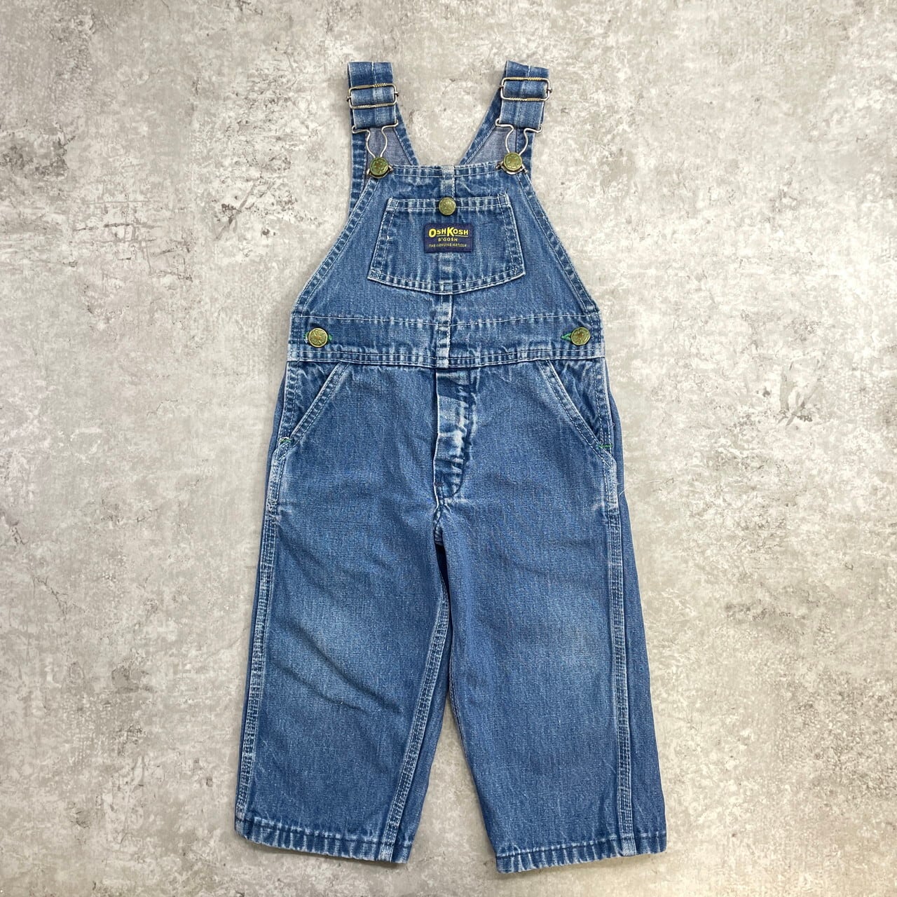 Oshkosh オーバーオール　デニム　70s 42talon kids】70年代 USA製 OSHKOSH オシュコシュ デニム オーバーオール