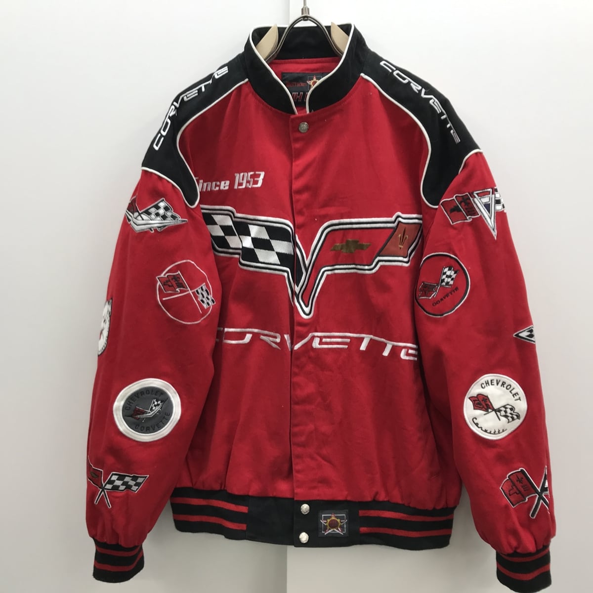 レーシングジャケット モータースポーツデザイン　RED