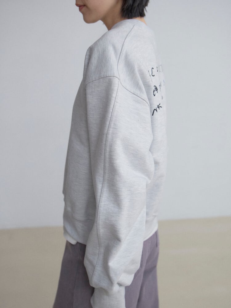 NOKCHA × MOMO 】alphabet sweat pullover | valance 福井｜レディース