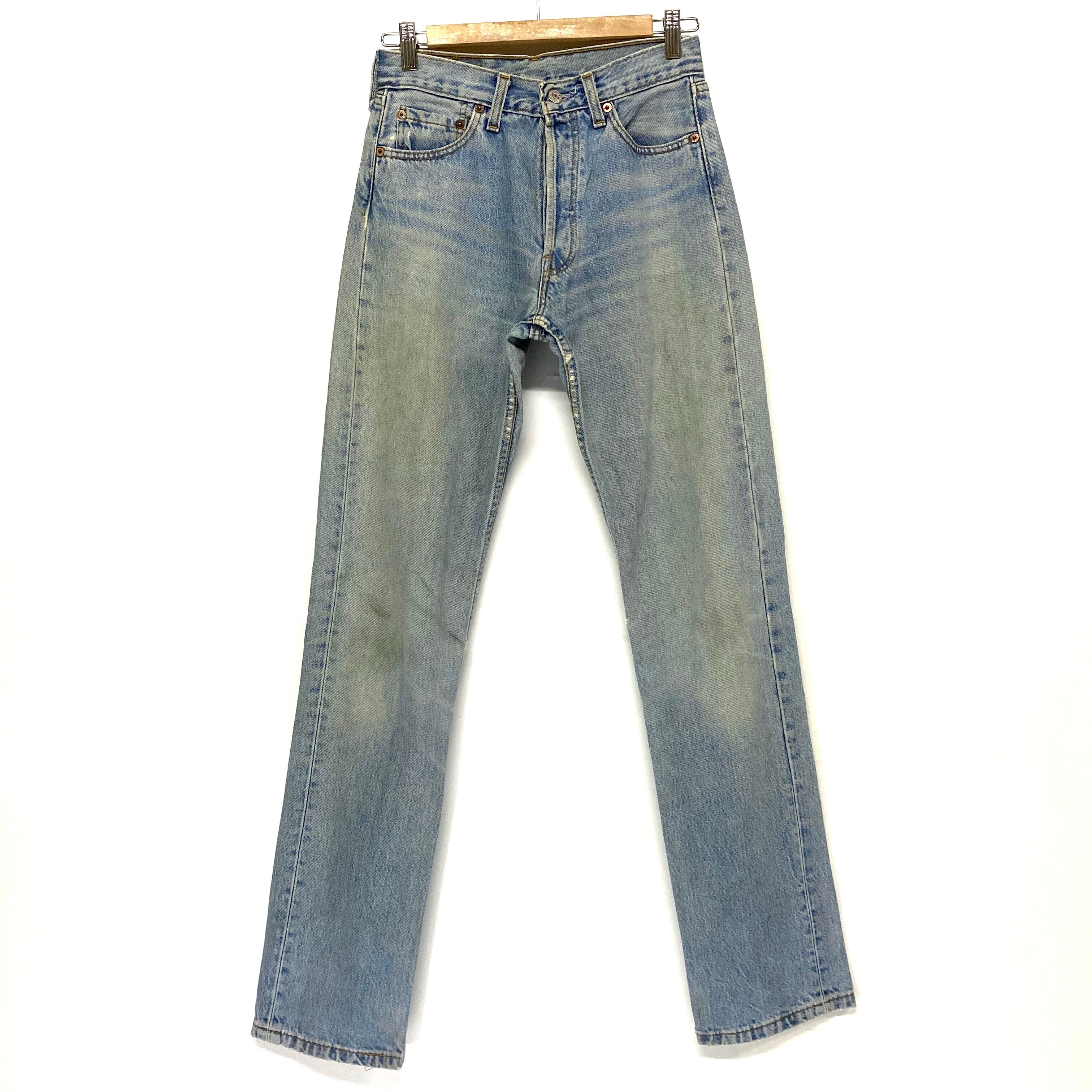 英国製 Levi's リーバイス 501 ストレートデニムパンツ メンズW28 古着【デニムパンツ】【SS2201-50】 | cave  古着屋【公式】古着通販サイト