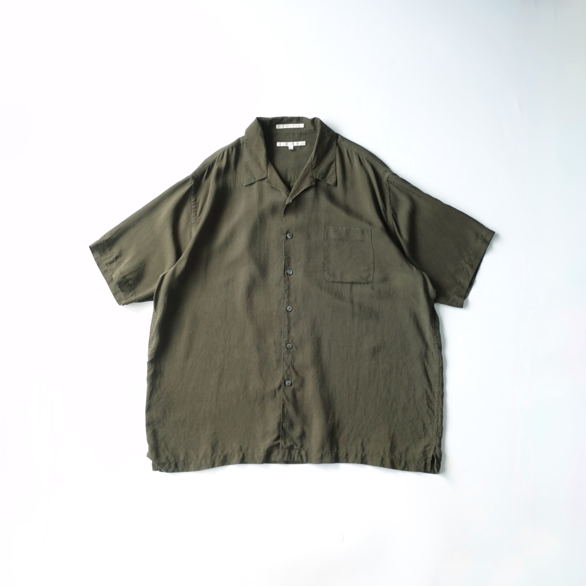 Ermenegildo Zegna】Linen L/S Shirt Navy XXL | RE:FOUND