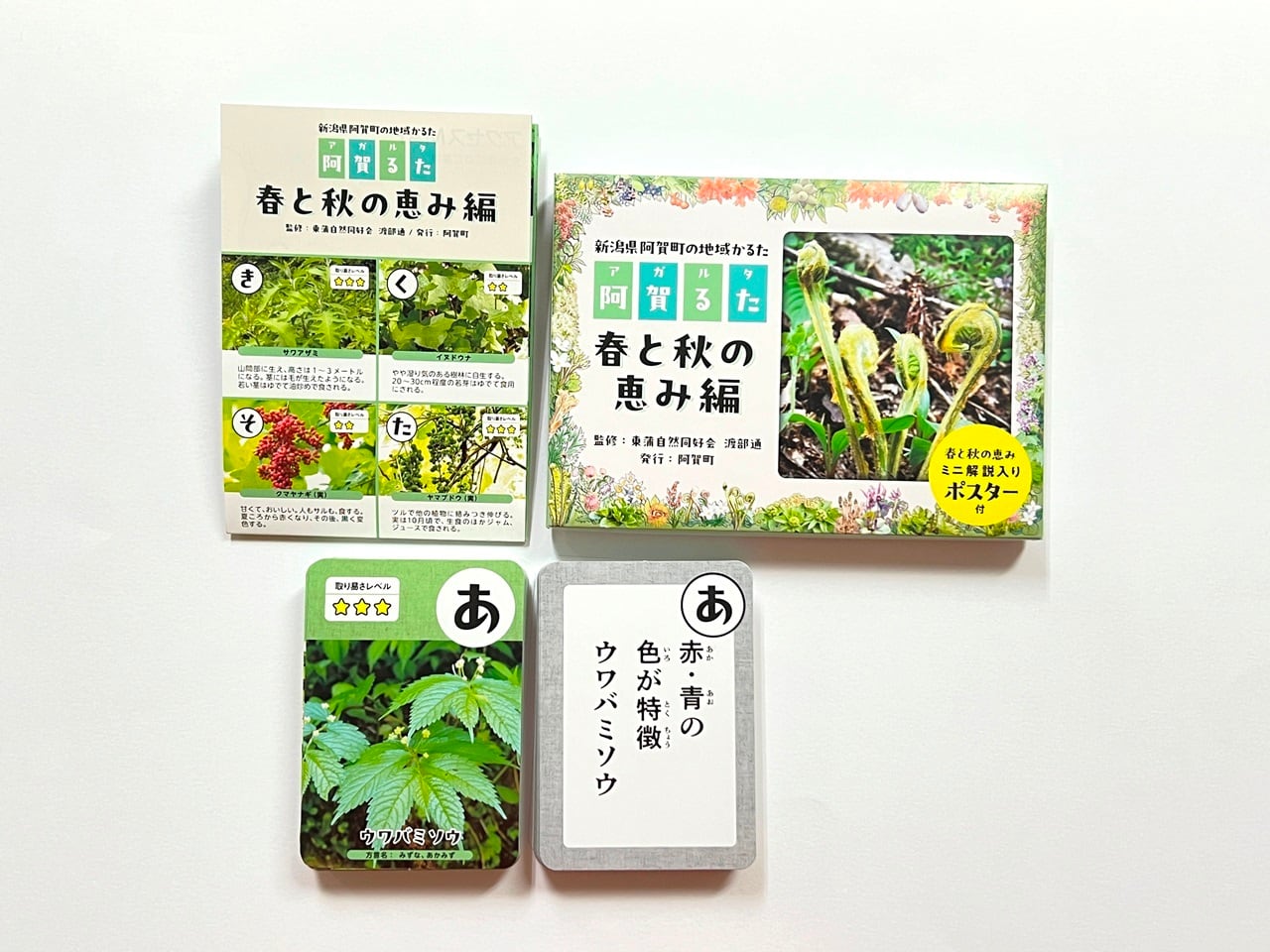 阿賀町の地域カルタ【阿賀るた「春と秋の恵み編」】 | アガマチ