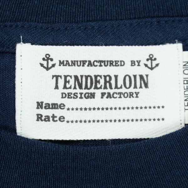 Size【S】 TENDERLOIN テンダーロイン PLAIN TEE NAVY リンガーTシャツ