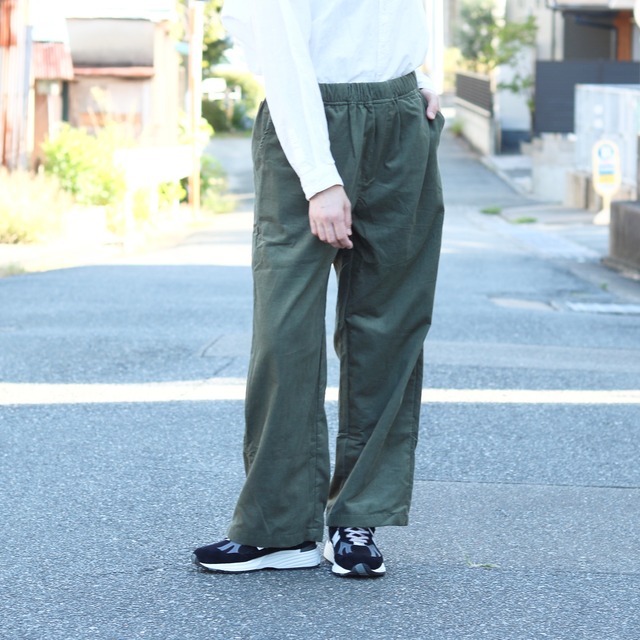 コーデュロイ イージーパンツ