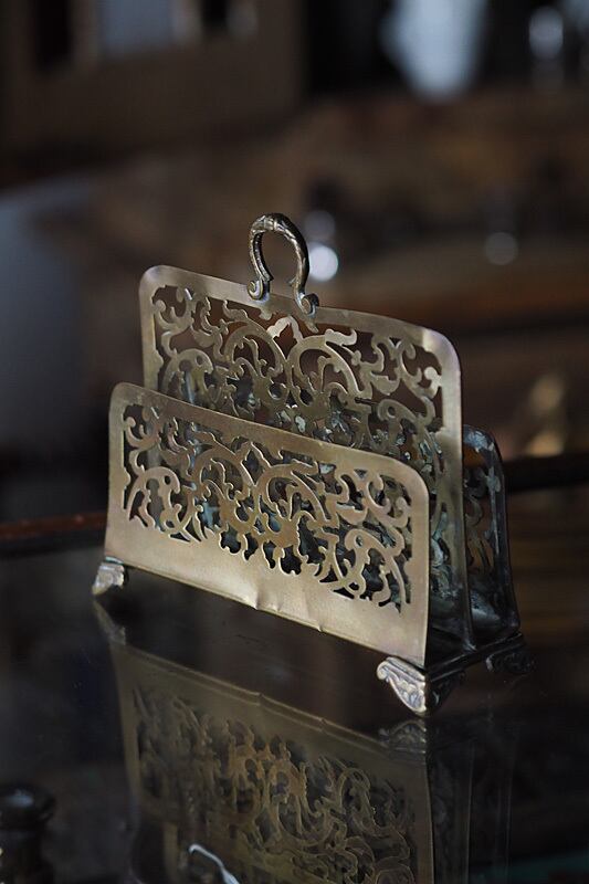 真鍮の状差し-antique letter holder | アンティーク.ヴィンテージ家具