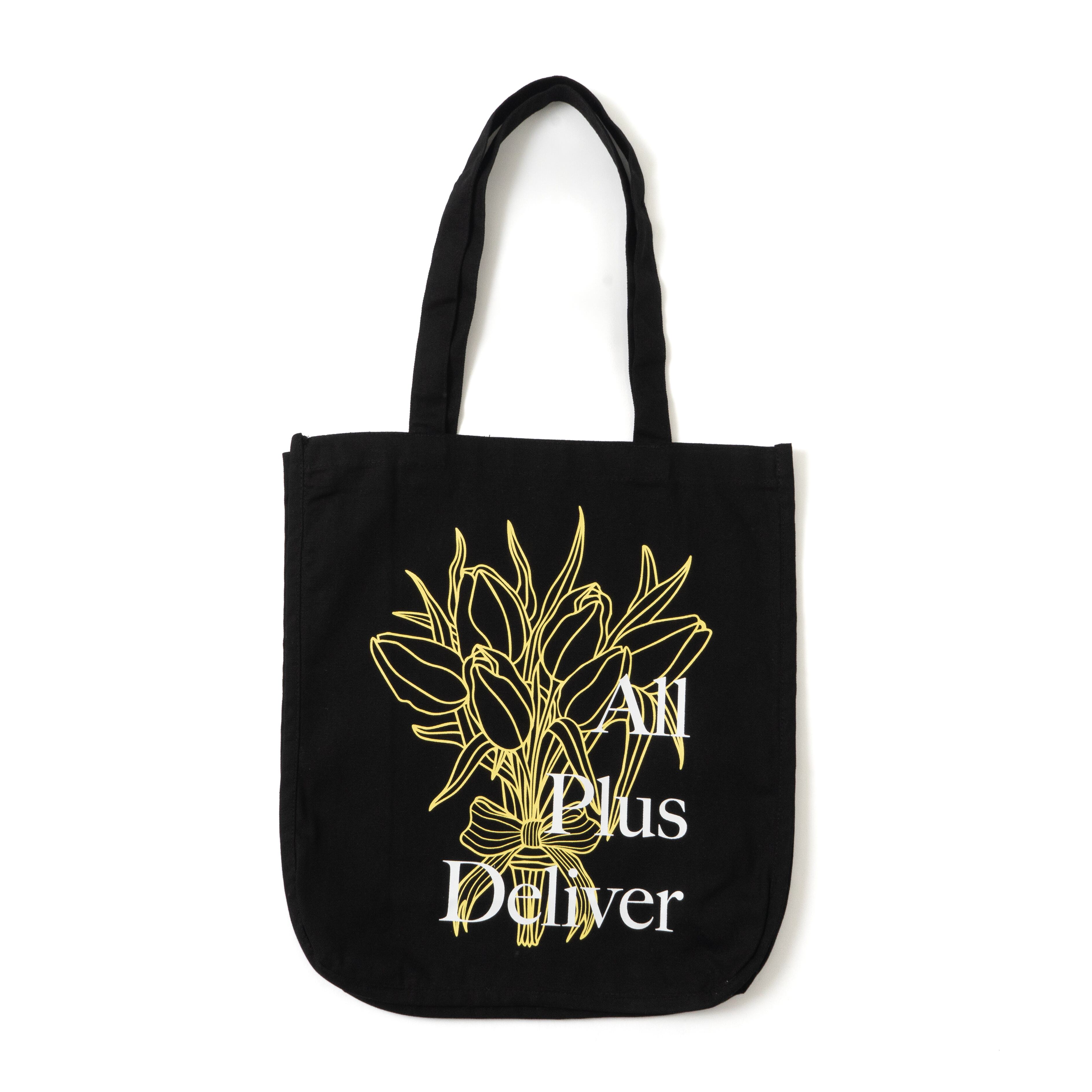 ALPSDR TULIP TOTE BAG / BLACK