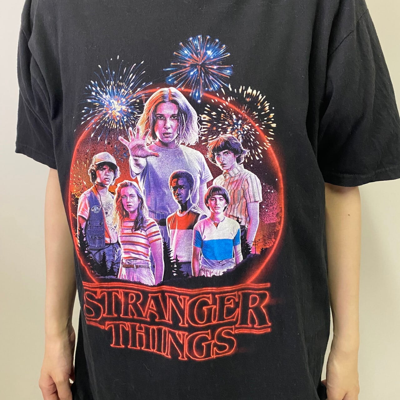 テレビドラマ　ストレンジャーシングス　Tシャツ　STRANGER THINGS