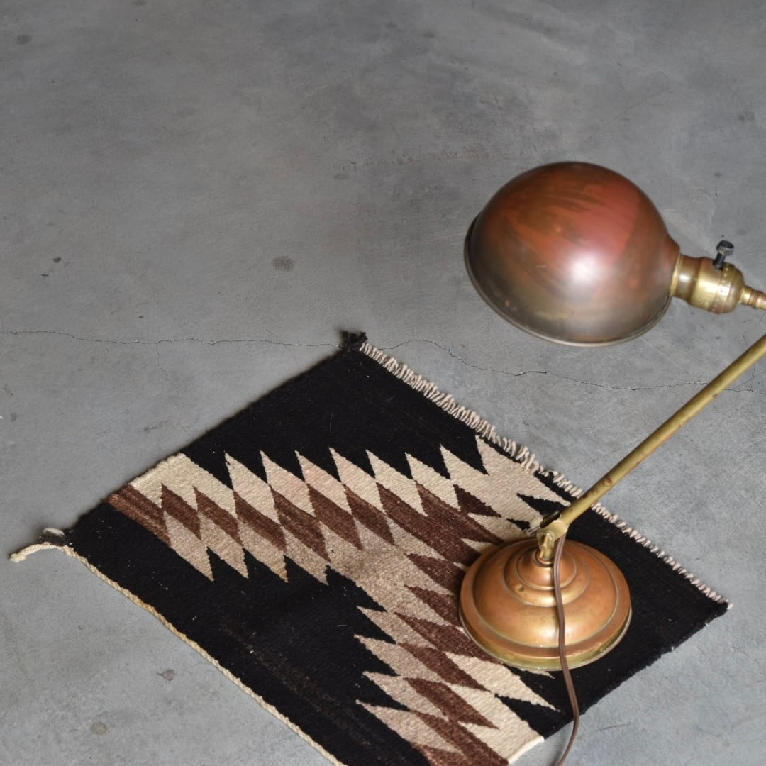 1950s-60s NAVAJO RUG | BUFF STOCK YARD