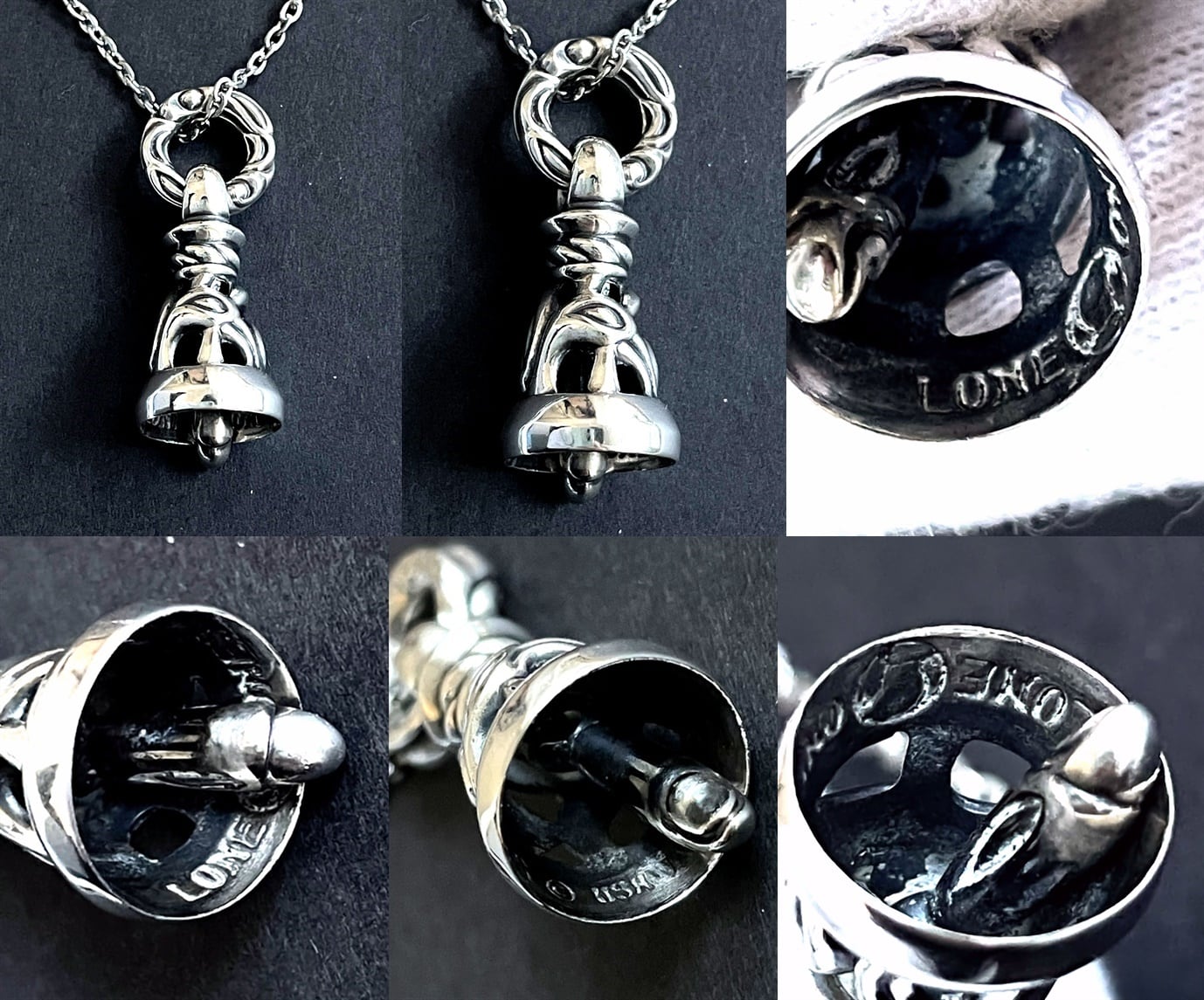 LONE ONES ロンワンズ ドーヴベル ペンダント ネックレス M LONE ONES ロンワンズ ドーヴベル ペンダント ネックレス M