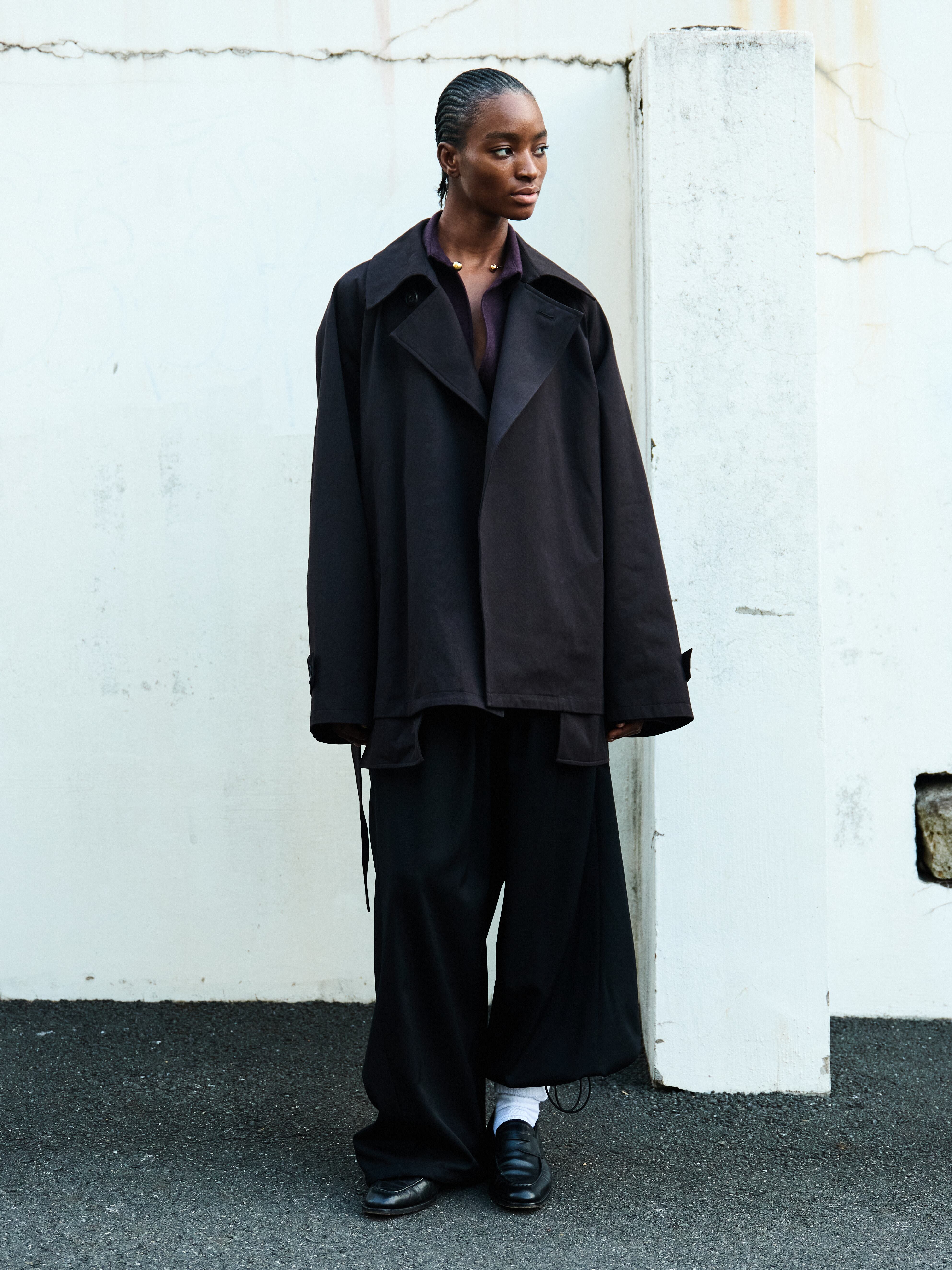 Blanc YM / Short Trench Coat / BL-24A-STC / ブランワイエム 