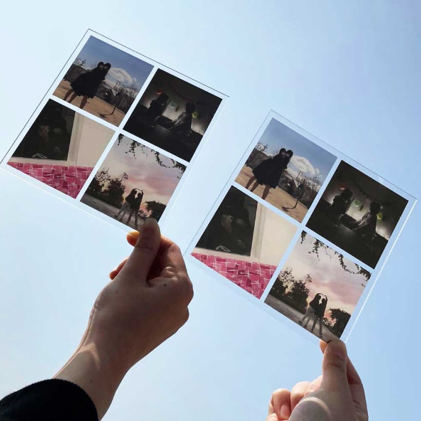 フォトプレート Lサイズ 記念プレート（UDO-PLT10） | acrylical