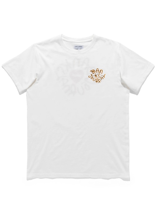 BANKS JOURNAL バンクスジャーナル HEART STAMP Tシャツ ATS0609 OFF WHITE