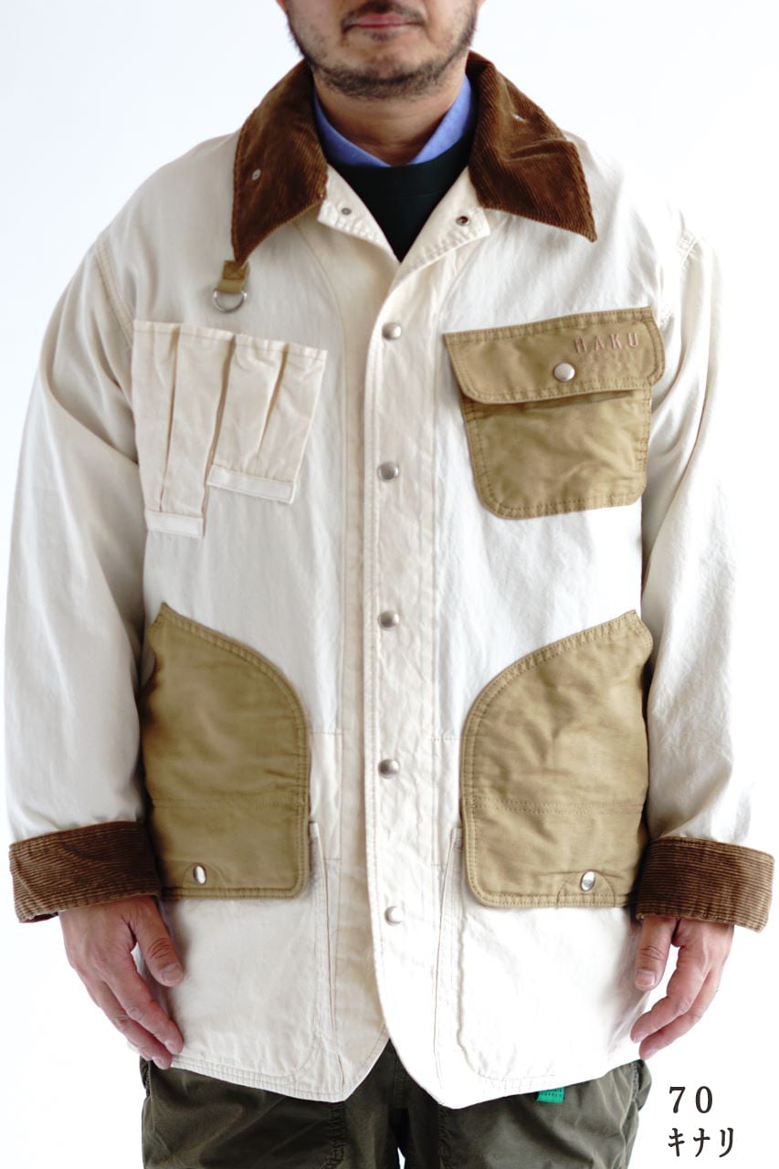 10/3 ☆【25-26秋冬新作】HKT719 ハンティングカバーオール | H.A.K.U