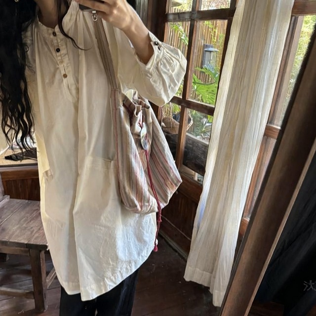 Nook黒蝶貝のたもとショルダーバッグ