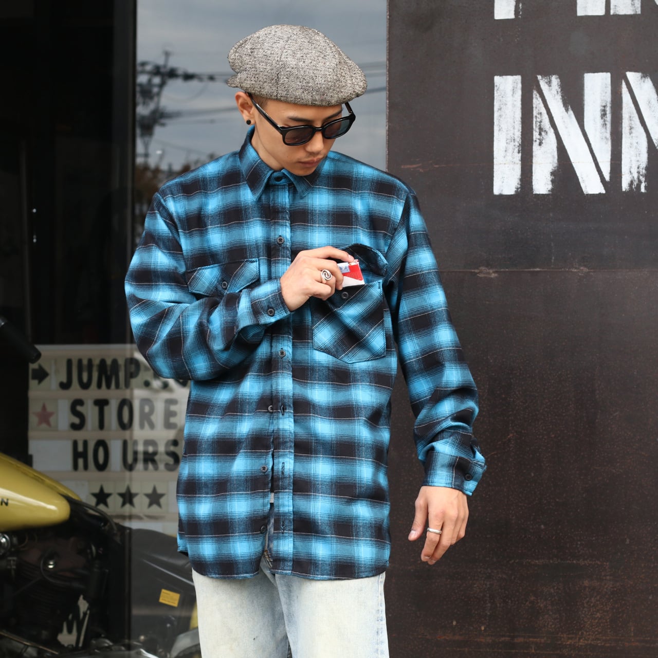 BIG BILL ビッグビル Stretch Flannel Shirt 121ST ストレッチ BIG BILL ビッグビル Stretch Flannel Shirt 121ST ストレッチ