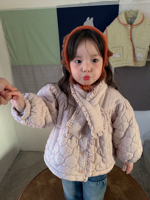 AIAI［取寄］petit frill nubim jacket  26winter
