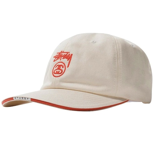 ステューシー アジャスタブル ワークキャップ STUSSY ANDWICH VISOR LOW PRO CAP WHITE [並行輸入]